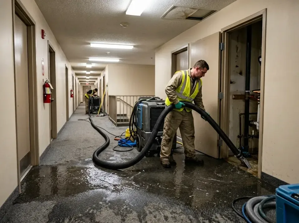 multi-unit-apartment-hallway-f-005 — frequently asked questions, Emergency Burst Pipe Water Extraction & Removal in Poteau,…